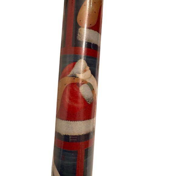 3 Rolls Y2K Vtg Christmas Wrapping Paper 50 sqft Rolls w/ Gift Tags New - Picture 2 of 3